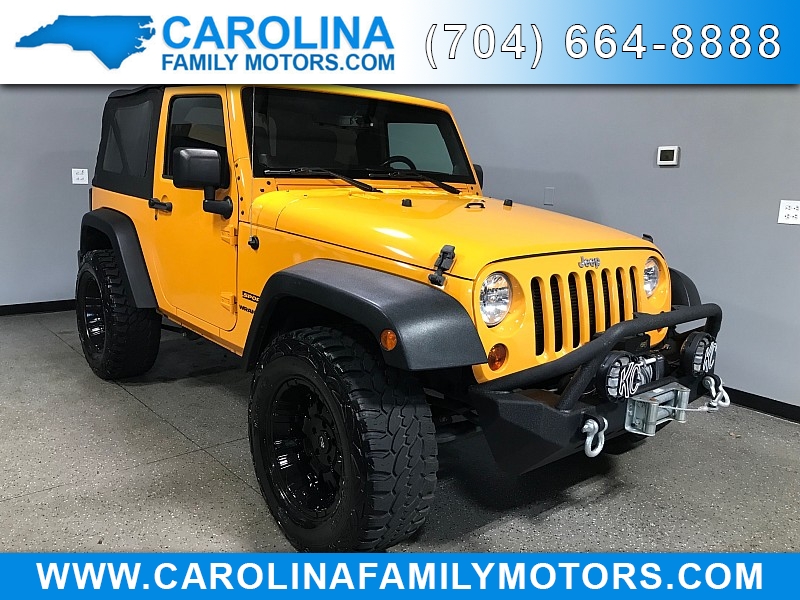 Used 2013  Jeep Wrangler 2d Convertible Sport at Carolina Family Motors near Mooresville&comma; NC