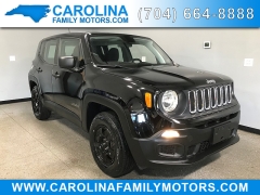 Used 2018  Jeep Renegade 4d SUV 4WD Sport Turbo at Carolina Family Motors near Mooresville&comma; NC