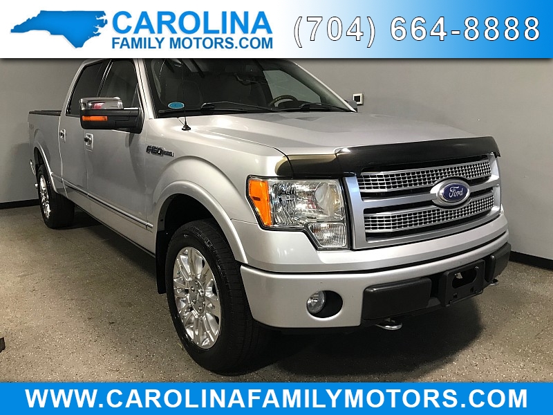 Used 2010  Ford F-150 4WD Supercrew Platinum 5 1&sol;2 at Carolina Family Motors near Mooresville&comma; NC