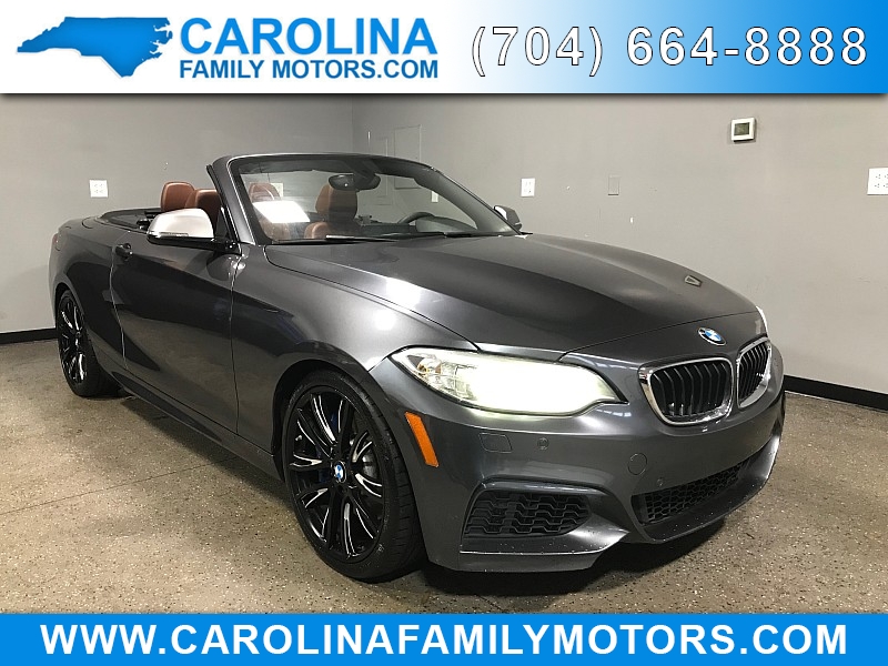 Used 2015  BMW 2 Series 2dr Conv M235i RWD at Carolina Family Motors near Mooresville&comma; NC