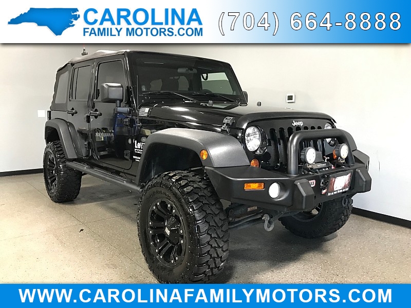 Used 2011 Jeep Wrangler Unlimited 4d Convertible Sport at Carolina Family Motors near Mooresville, NC