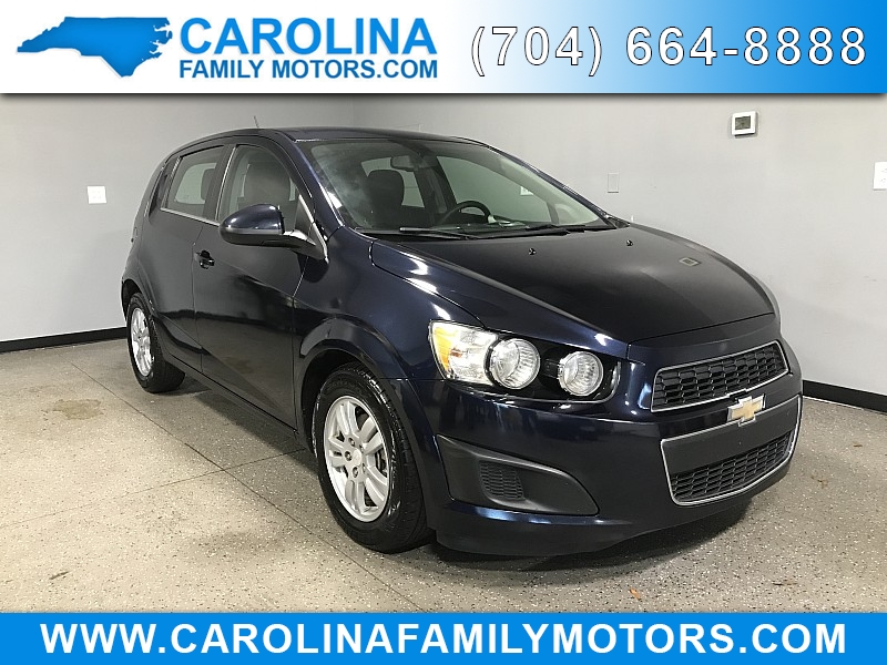 Used 2016  Chevrolet Sonic 4d Hatchback LT AT at Carolina Family Motors near Mooresville, NC