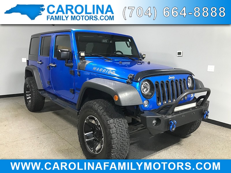Used 2015  Jeep Wrangler Unlimited 4d Convertible Sport at Carolina Family Motors near Mooresville&comma; NC