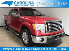 Used 2011  Ford F-150 2WD Supercrew XLT 5 1&sol;2 at Carolina Family Motors near Mooresville&comma; NC