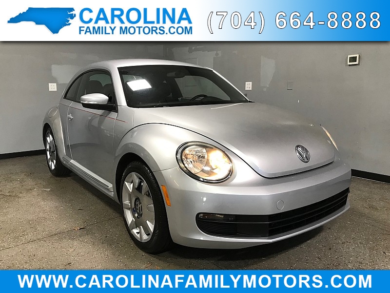 Used 2012  Volkswagen Beetle 2d Coupe 2.5L Auto/PZEV at Carolina Family Motors near Mooresville, NC