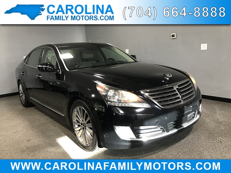 Used 2014  Hyundai Equus 4d Sedan Ultimate at Carolina Family Motors near Mooresville, NC