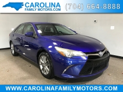 Used 2016 Toyota Camry 4d Sedan SE at Carolina Family Motors near Mooresville, NC