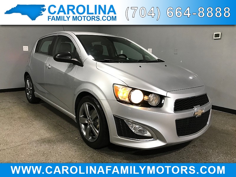 Used 2014 Chevrolet Sonic 4d Hatchback RS AT at Carolina Family Motors near Mooresville, NC