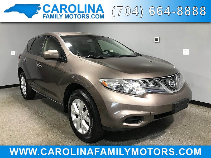 Used 2014  Nissan Murano 4d SUV FWD S at Carolina Family Motors near Mooresville&comma; NC