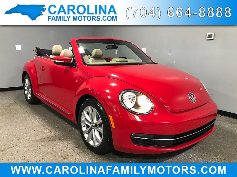 Used 2014  Volkswagen Beetle TDI 2d Convertible Auto at Carolina Family Motors near Mooresville&comma; NC