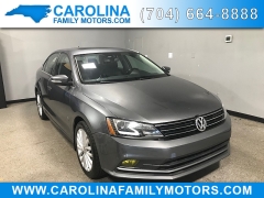 Used 2016  Volkswagen Jetta 4d Sedan SEL PZEV at Carolina Family Motors near Mooresville&comma; NC