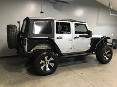 Used 2010 Jeep Wrangler Unlimited 4d Convertible 4WD Sport at Carolina Family Motors near Mooresville, NC