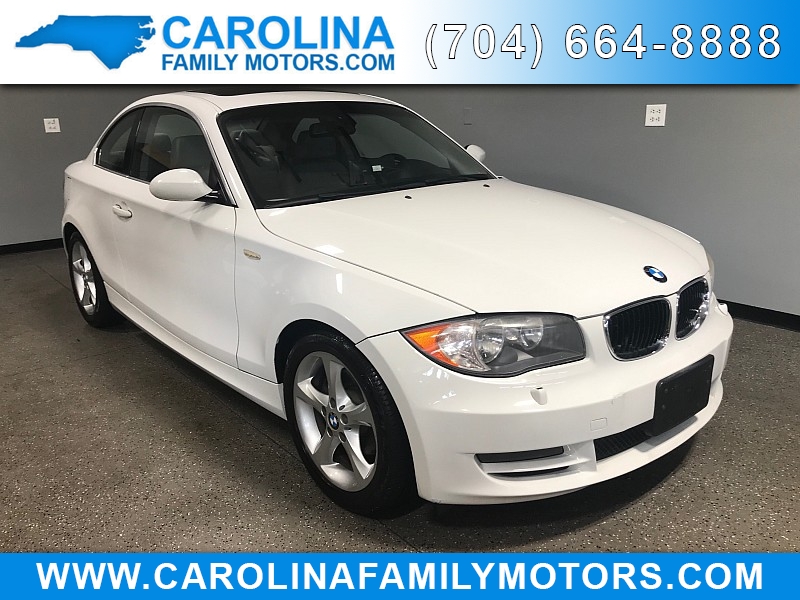 Used 2008  BMW 1 Series 2dr Cpe 128i at Carolina Family Motors near Mooresville&comma; NC