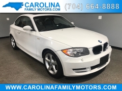 Used 2008  BMW 1 Series 2dr Cpe 128i at Carolina Family Motors near Mooresville&comma; NC