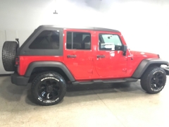Used 2012  Jeep Wrangler Unlimited 4d Convertible Sport at Carolina Family Motors near Mooresville, NC