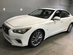 Used 2018 INFINITI Q50 4d Sedan RWD 3.0t LUXE at Carolina Family Motors near Mooresville, NC