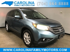 2013 Honda CR-V 4d SUV FWD EX-L at Carolina Family Motors near Mooresville, NC