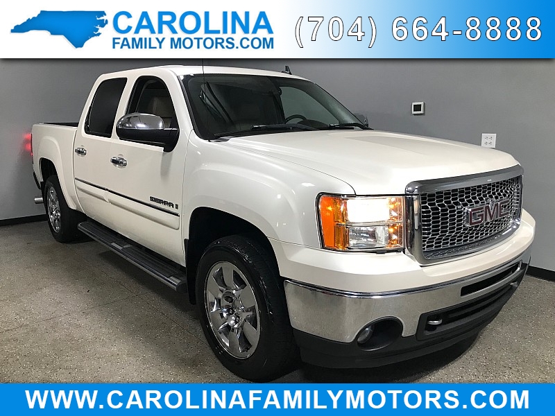 Used 2009  GMC Sierra 1500 2WD Crew Cab SLT at Carolina Family Motors near Mooresville&comma; NC
