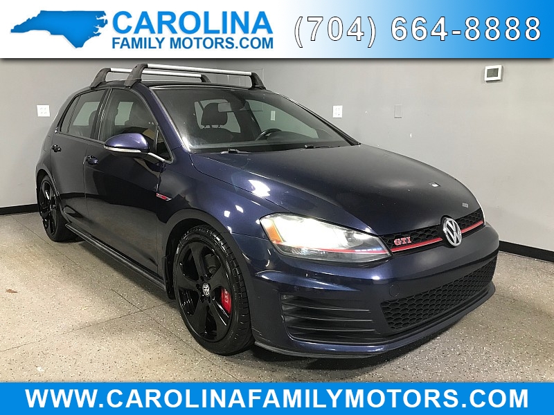 Used 2017  Volkswagen GTI 4d Hatchback SE Auto at Carolina Family Motors near Mooresville&comma; NC