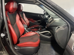 Used 2012  Hyundai Veloster 3d Coupe w/Red/Black Seats 6spd at Carolina Family Motors near Mooresville, NC