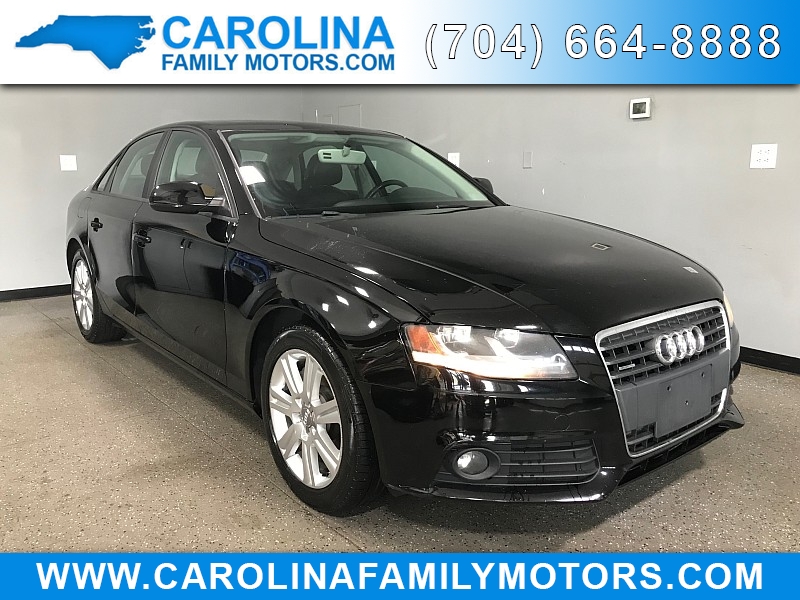 Used 2011  Audi A4 4d Sedan 2&period;0T Quattro Premium MT at Carolina Family Motors near Mooresville&comma; NC