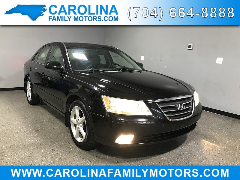 Used 2009  Hyundai Sonata 4d Sedan SE Auto at Carolina Family Motors near Mooresville, NC