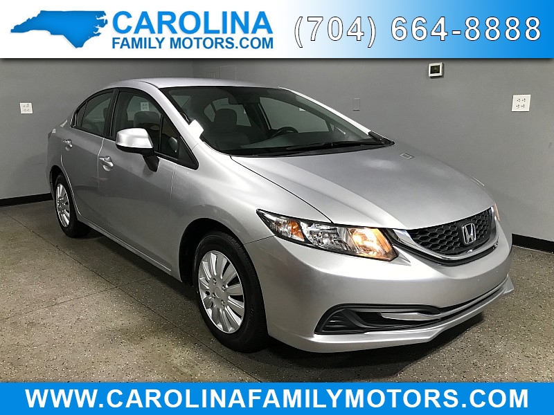 Used 2013  Honda Civic Sedan 4d LX Auto at Carolina Family Motors near Mooresville&comma; NC
