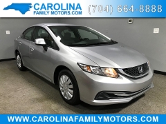  2013 Honda Civic Sedan 4d LX Auto at Carolina Family Motors near Mooresville, NC