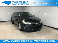 Used 2016 Toyota Camry 4d Sedan SE at Carolina Family Motors near Mooresville, NC
