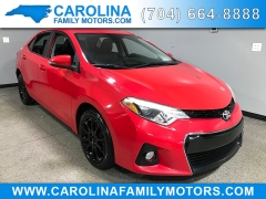 Used 2016  Toyota Corolla 4d Sedan S Special Edition at Carolina Family Motors near Mooresville&comma; NC