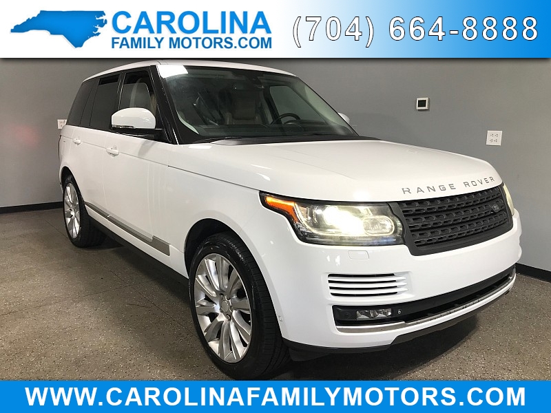 Used 2014  Land Rover Range Rover 4d SUV 5&period;0L SC at Carolina Family Motors near Mooresville&comma; NC