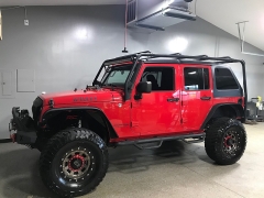 Used 2018  Jeep Wrangler JK Unlimited 4d SUV 4WD Sport Willys Wheeler at Carolina Family Motors near Mooresville&comma; NC