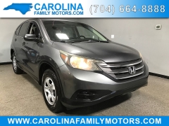 Used 2014 Honda CR-V 4d SUV FWD LX at Carolina Family Motors near Mooresville, NC