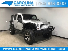 Used 2010 Jeep Wrangler Unlimited 4d Convertible 4WD Sport at Carolina Family Motors near Mooresville, NC