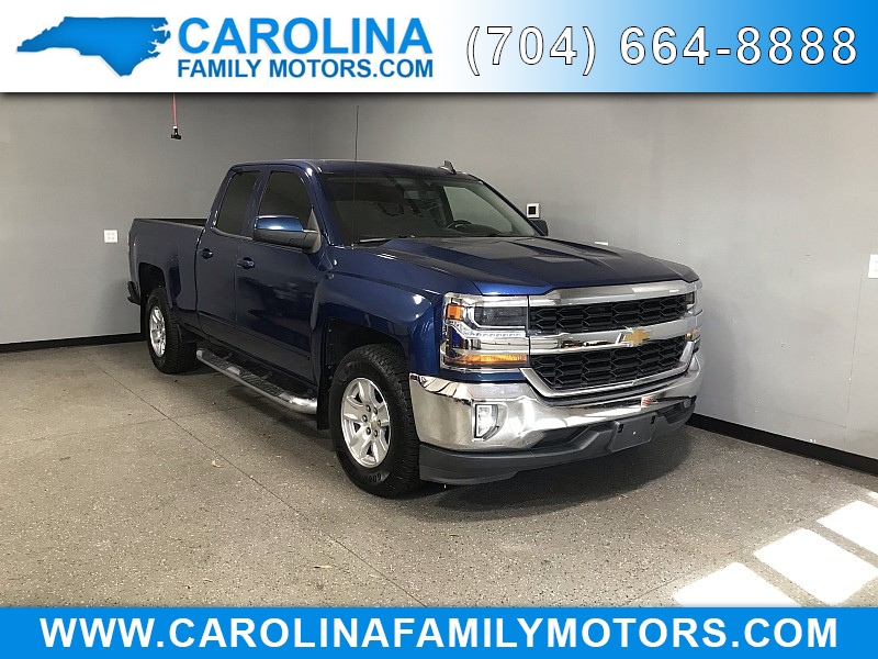 Used 2017  Chevrolet Silverado 1500 2WD Double Cab LT at Carolina Family Motors near Mooresville, NC