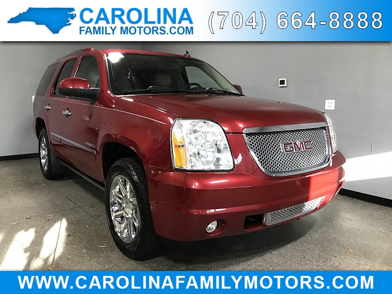 Used 2013  GMC Yukon 4d SUV 4WD Denali at Carolina Family Motors near Mooresville, NC