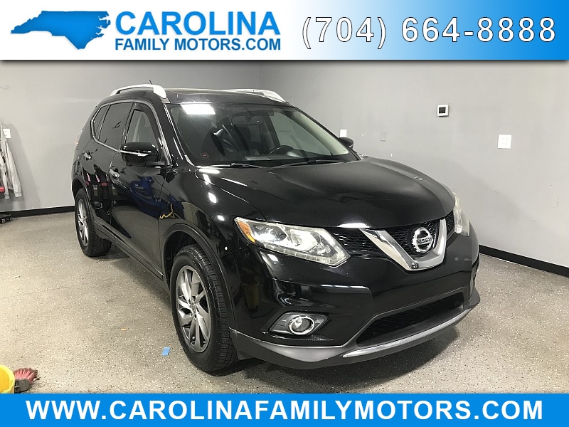 Used 2015  Nissan Rogue 4d SUV AWD SL at Carolina Family Motors near Mooresville, NC