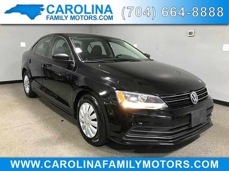 Used 2016  Volkswagen Jetta 4d Sedan S Auto at Carolina Family Motors near Mooresville, NC