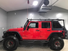 Used 2018  Jeep Wrangler JK Unlimited 4d SUV 4WD Sport Willys Wheeler at Carolina Family Motors near Mooresville&comma; NC