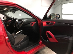 Used 2015  Hyundai Veloster 3d Coupe RE&colon;FLEX w&sol;Black Seats at Carolina Family Motors near Mooresville&comma; NC
