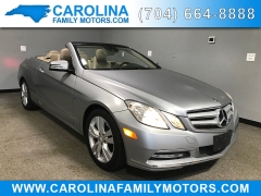 Used 2012  Mercedes-Benz E-Class 2d Convertible E350 at Carolina Family Motors near Mooresville&comma; NC