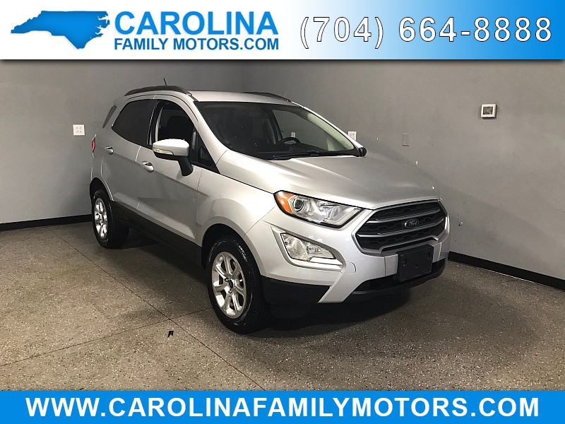 Used 2020 Ford EcoSport 4d SUV 4WD SE at Carolina Family Motors near Mooresville, NC