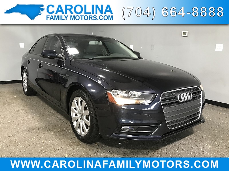 Used 2014  Audi A4 4d Sedan 2.0T Premium at Carolina Family Motors near Mooresville, NC