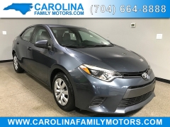  2015 Toyota Corolla 4d Sedan LE at Carolina Family Motors near Mooresville, NC