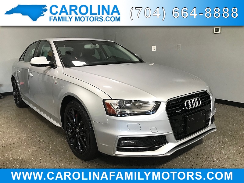 Used 2014  Audi A4 4d Sedan 2&period;0T Quattro Premium&plus; AT at Carolina Family Motors near Mooresville&comma; NC