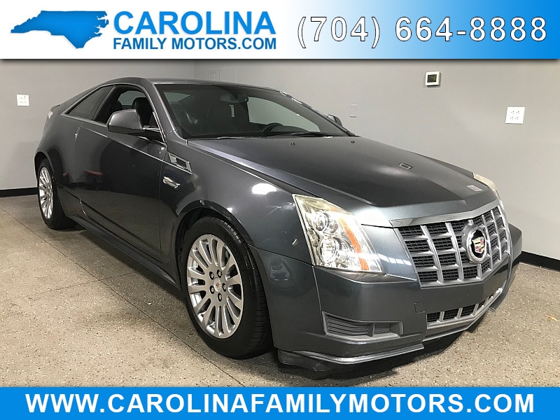Used 2012  Cadillac CTS Coupe 2d Coupe RWD at Carolina Family Motors near Mooresville&comma; NC