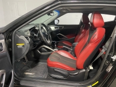 Used 2012  Hyundai Veloster 3d Coupe w/Red/Black Seats 6spd at Carolina Family Motors near Mooresville, NC