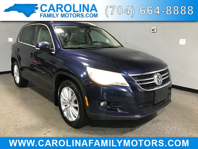Used 2011 Volkswagen Tiguan 4d SUV S 4Motion at Carolina Family Motors near Mooresville, NC
