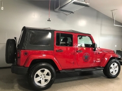 Used 2012  Jeep Wrangler Unlimited 4d Convertible Sahara at Carolina Family Motors near Mooresville&comma; NC
