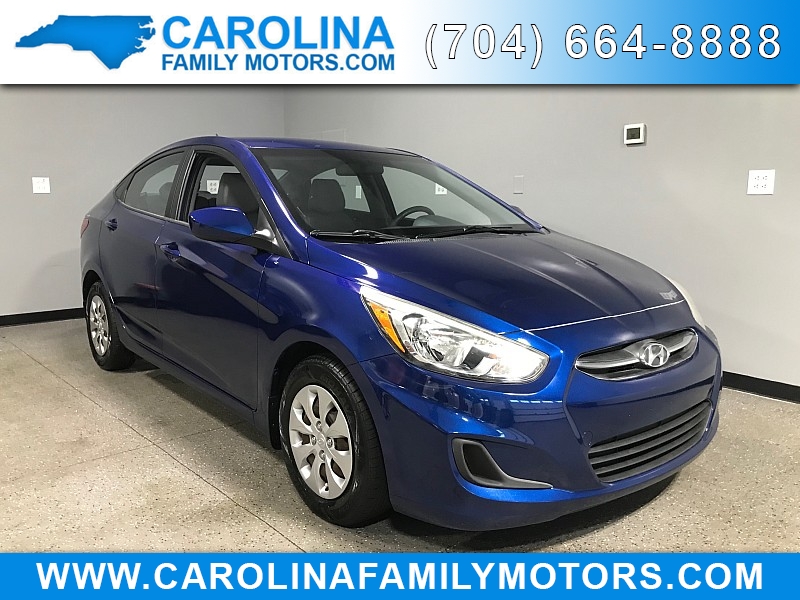 Used 2015  Hyundai Accent 4d Sedan GLS Auto at Carolina Family Motors near Mooresville&comma; NC